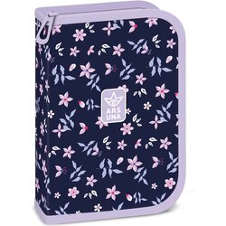 Ars Una Navy Bloom cvjetna preklopna pernica s priborom 12,8x19,3x3,6 cm Cene