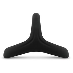 EasyToys - Men Only Desire Ring - savitljivi prsten za penis i testise (crni) Cene