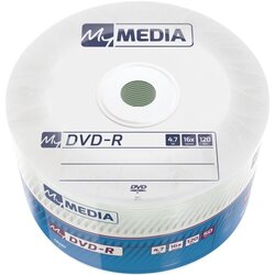 Mymedia DVD-R 4.7GB 16X 50PK WRAP 69200 disk Cene