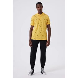 Lee Cooper Palm Men's Pique Polo Neck T-Shirt Cene