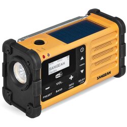 Sangean MMR-88 DAB+ (USB-C) gelb Notfall /Kurbel /Solar Radio Cene
