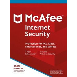 MCAFEE internet security (2024) 3 devices 2 years key global Cene