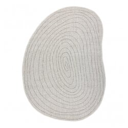 RugsX ORGANIC 2743 sisal preproga Prtljažnik ecru / siva – naravna, moderna nepravilna oblika 120x170 cm, (5000176783) Cene