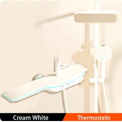  Termostatski nadžbukni tuš set BSE1420 ELITE EDITION s LED zaslonom | Premium linija - Krem bijela Cene