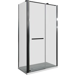 Armal pravokotna tuš kabina Modul 80, krom profili, prozorno steklo - MODUL K 110x80 Cene