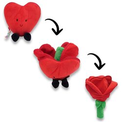 Les Deglingos Plišasta igrača Flipetz 2in1 Heart – Cene