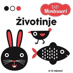 MALIK knjiga Baby Montesori Životinje Cijene