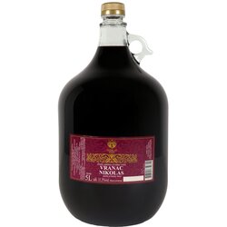 Nikolas Wines vino crno vranac 5Lx2 staklo, 2 komada Cene