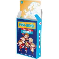 Odeon kids Edukativne piši-briši karte Zastave Evrope+marker Cene