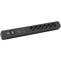 Boschmann Primo 2 power extension 2 m 6 AC outlet(s) Black Cene
