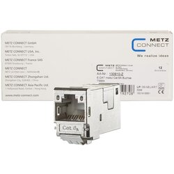 Metz CONNECT 130910-Z wire connector RJ-45 Metallic Cene