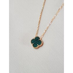 Jewelry Nikolić Ogrlica detelina - zelena - gold pozlata pozlata Cene
