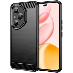 Techsuit Carbon Silicone maska za Honor 400 Pro – crna Cene