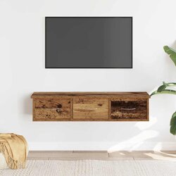 vidaXL Zidni ormarić staro drvo 88x26x18,5 cm konstruirano drvo Cijene