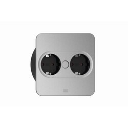 Boschmann 946.101 socket-outlet 2 x Type F Stainless steel Cene