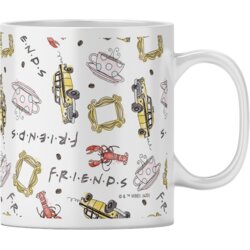 Friends Šolja, 330 ml – 041 Black mug Cene