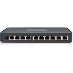 Faraday PoE mrežni switch, 10 port RJ-45, 8 PoE, rack ugradnja - POE SWITCH 8CH+2 Cene