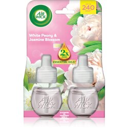 Air Wick Essential Oils White Peony & Jasmine Blossom polnilo za aroma difuzor 2x19 ml Cene