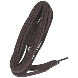 Famaco Vezalke LACET PLAT 90 CM MARRON FONCE Kostanjeva Cene