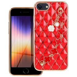 Trend maska sa lančićem za iPhone 7 / 8 / SE 2020 / SE 2022 crvena Cene