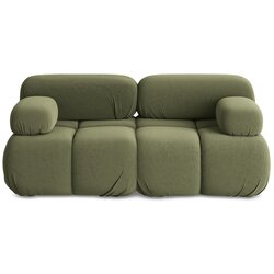 Makamii Svijetlo zelena baršunasti sofa 190 cm Lokua – Cene