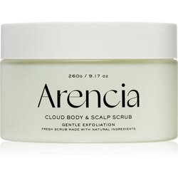 ARENCIA Fresh Cloud Geranium & Primrose nežni piling za telo in lase 260 g Cene