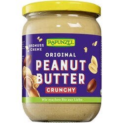 Rapunzel bio peanutbutter crunchy - 500 g Cene