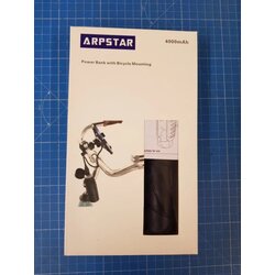 Alpha Star powerbank sa držačem za bicikl 4000mAh + kabl USB-A na Micro USB ( 77200 ) Cene