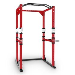 Capital Sports TREMENDOUR POWER RACK, RDEČE-BELA, HIŠNA TELOVADNICA, JEKLO Cene