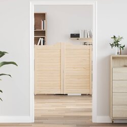 Furnova Swing Doors Louvred Design 1 par masivni les borovega lesa, (21944546) Cene