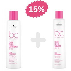 Schwarzkopf Professional BC Color Freeze pH 4.5 šampon + regenerator Cene