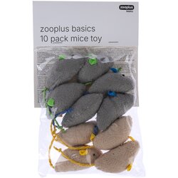 zooplus Basics set miševa, igračka za mačke - 10-dijelni set Cene