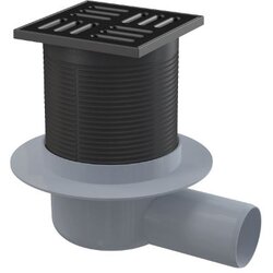 Alca plast podni slivnik APV31 black 105X105/50mm bočni Cene