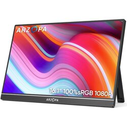 Arzopa eksterni monitor za laptop Z1C 16.1 full hd ips 60Hz zvučnici type c Cene