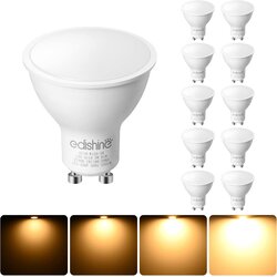 EDISHINE LED topla bela zatemnljiva žarnica, 5 W, 2700 K, 350 lm, kot žarka 120° - set 10 kosov Cene