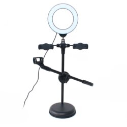  LED lampa 2x holder za mobilni +drzac za mikrofon Cene