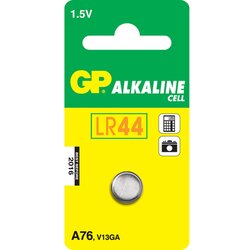 Gp Battery Alkaline Button LR44 1.5V 1 pc Cene