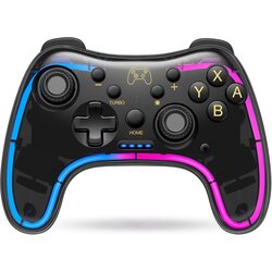 HASACOOL igralni kontroler z osvetlitvijo združljiv s Switch, PC, Android in iOS Odprta Embalaža Cene