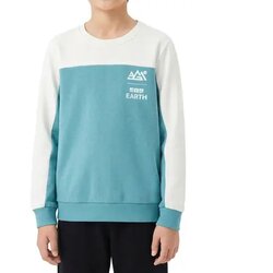 361_Degrees Duks za dečake Turtleneck Sweater, Belo-zeleni Cene