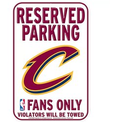 Cleveland Cavaliers "Reserved Parking" tabla Cene
