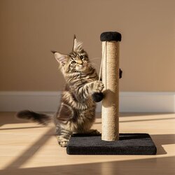 Paws &amp; Whiskers Grebalica za mačke crna Cene