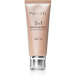 Note Cosmetique 3 in 1 Glowing Skin tonirajuća hidratantna krema za sjaj lica SPF 50 30 ml Cijene