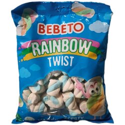 Bebeto gumene bombone marshmallow rain twist 250g Cene