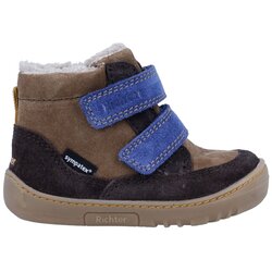 Richter čevelj gležnjar - membrana 1052 Pepper barefoot F chocolate/brown/blue 28 Cene
