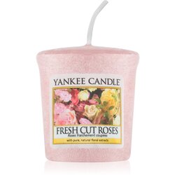 Yankee Candle Fresh Cut Roses dišeča svečka 49 g unisex Cene