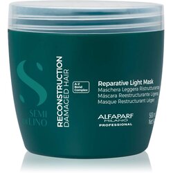 ALFAPARF MILANO Semi di Lino Reconstruction Reparative Light Mask regeneracijska maska za poškodovane lase za tanke lase 500 ml Cene