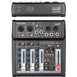 Italian Stage 2MIX4PRO 4kanala EFX,Media Player,BT mikseta Cene