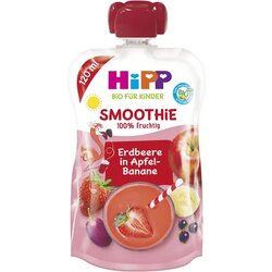 Hipp Bio vrečka za stiskanje - Smoothie - jagode, jabolka, banane Cene