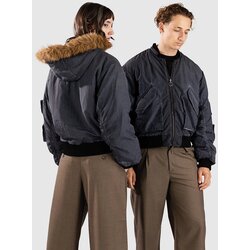 Jungles Jungles Fur Hood Bomber jakna black Cene
