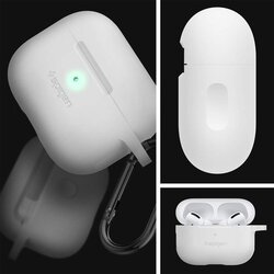 Spigen Futrola Rugged Silicone Fit za Airpods Pro 1 bela Cene